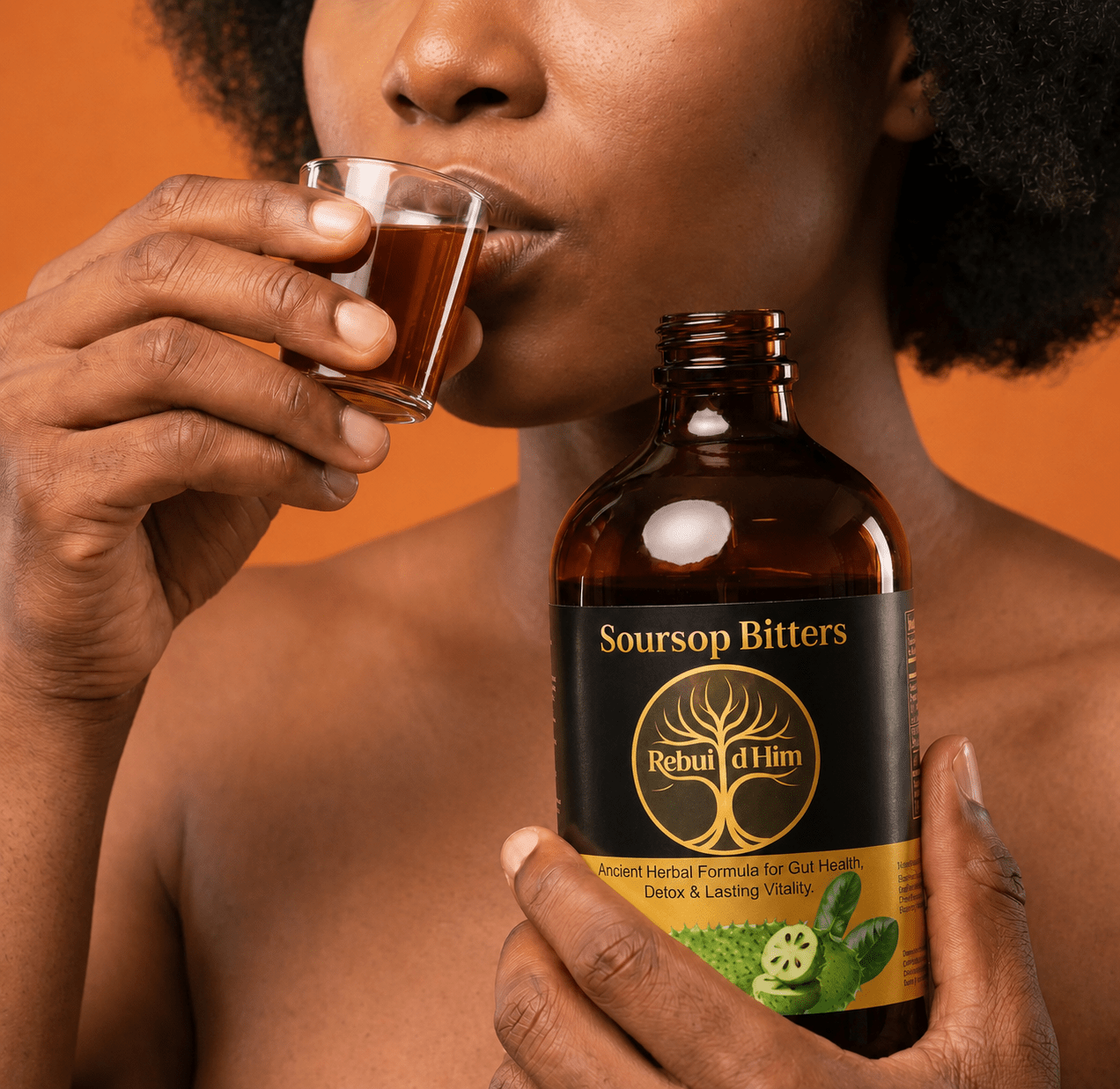 Rebuild Him Bitters - Daily Herbal Rebuild Formula - Rebuild HimHolistic Herbal BittersRebuild HimRebuild Him Bitters - Daily Herbal Rebuild Formula