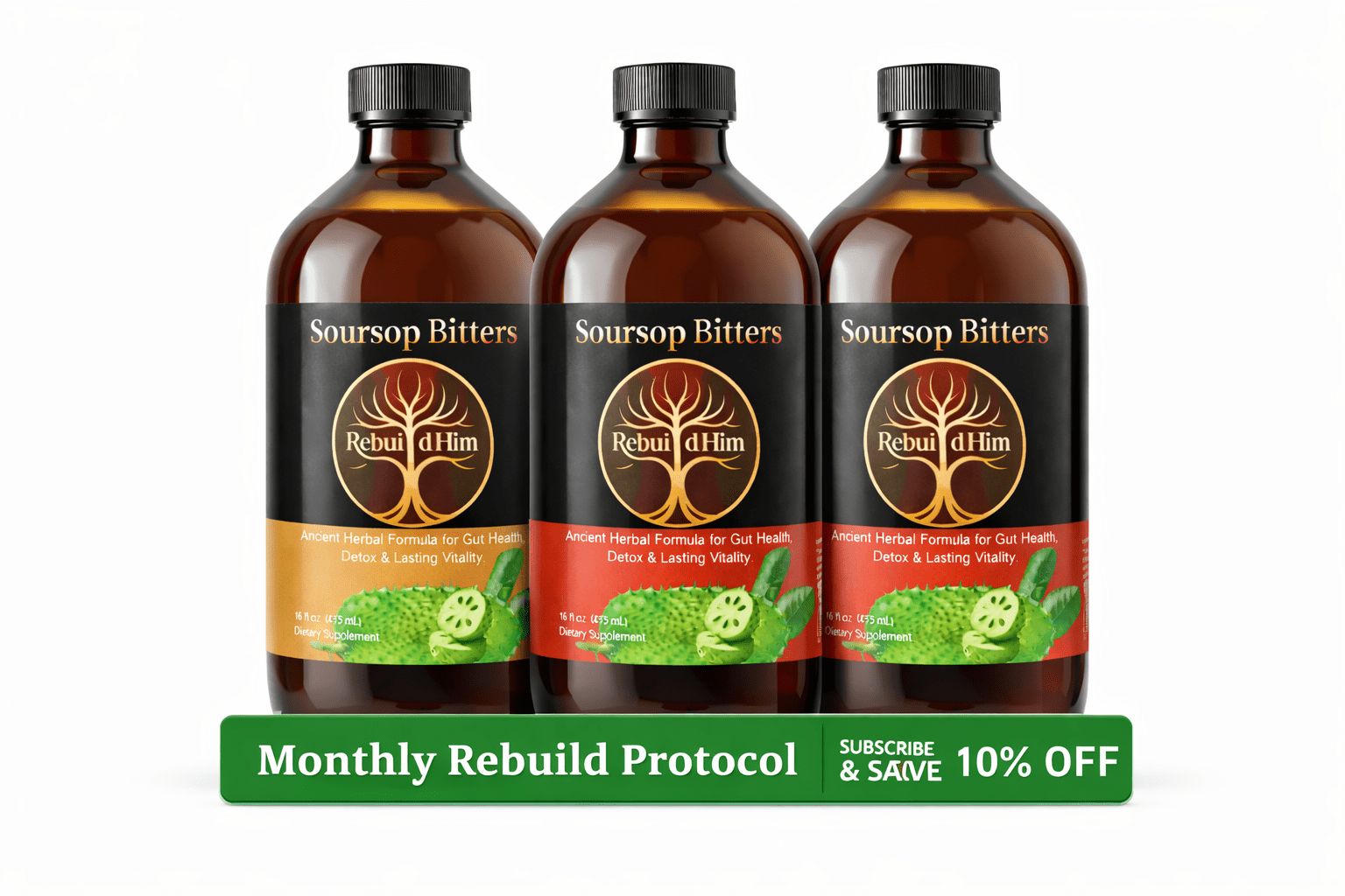 Rebuild Him Bitters - Daily Herbal Rebuild Formula - Rebuild HimHolistic Herbal BittersRebuild HimRebuild Him Bitters - Daily Herbal Rebuild Formula