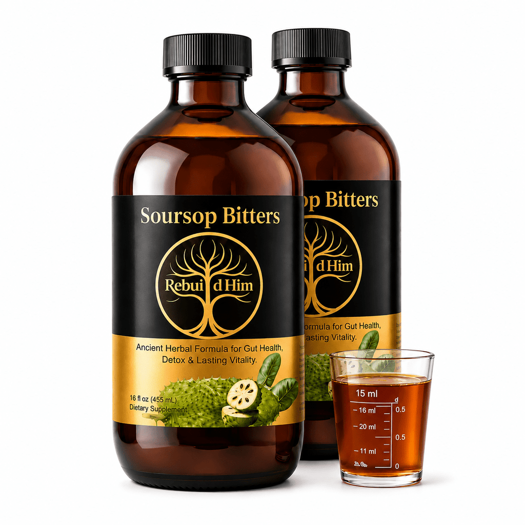 Rebuild Him Bitters - Daily Herbal Rebuild Formula - Rebuild HimHolistic Herbal BittersRebuild HimRebuild Him Bitters - Daily Herbal Rebuild Formula